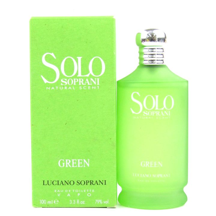 ルチアーノソプラーニ 香水 ソロ グリーン オーデトワレ EDT 残
