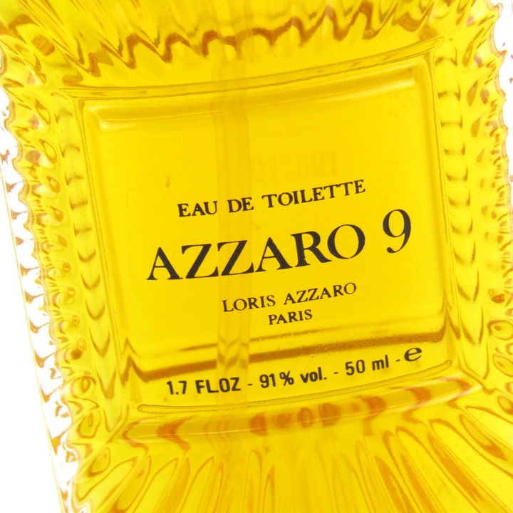 ロリスアザロ 香水 アザロ9 AZZARO9 オードトワレ EDT 残半量