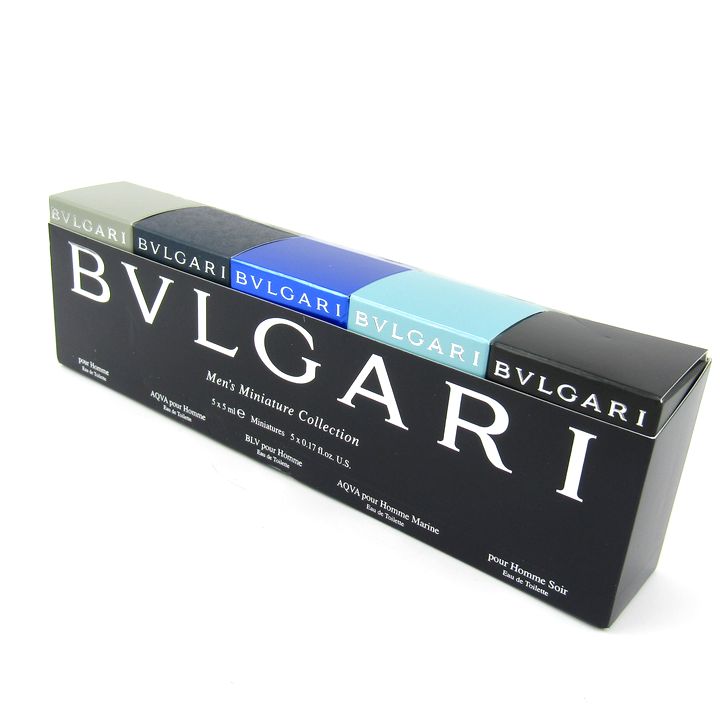 ★匿名配送★　香水　ブルガリ　まとめ売り　5点セット ブルガリ BVLGARI ミニ香水 5個入りセット 機内販売 - メルカリ