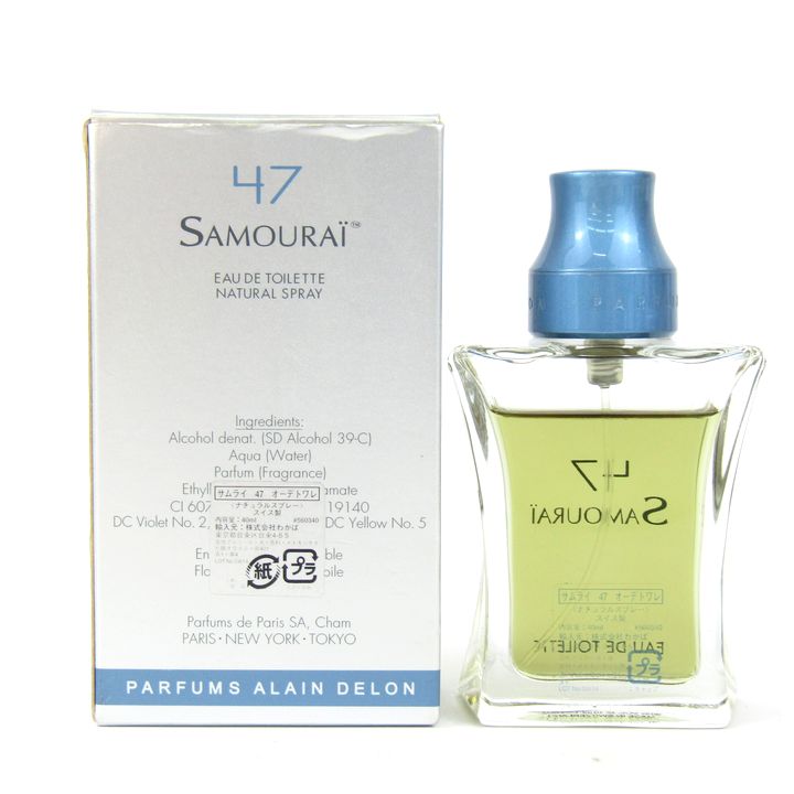 アランドロン 47 サムライ オードトワレ EDT 残半量以上 香水