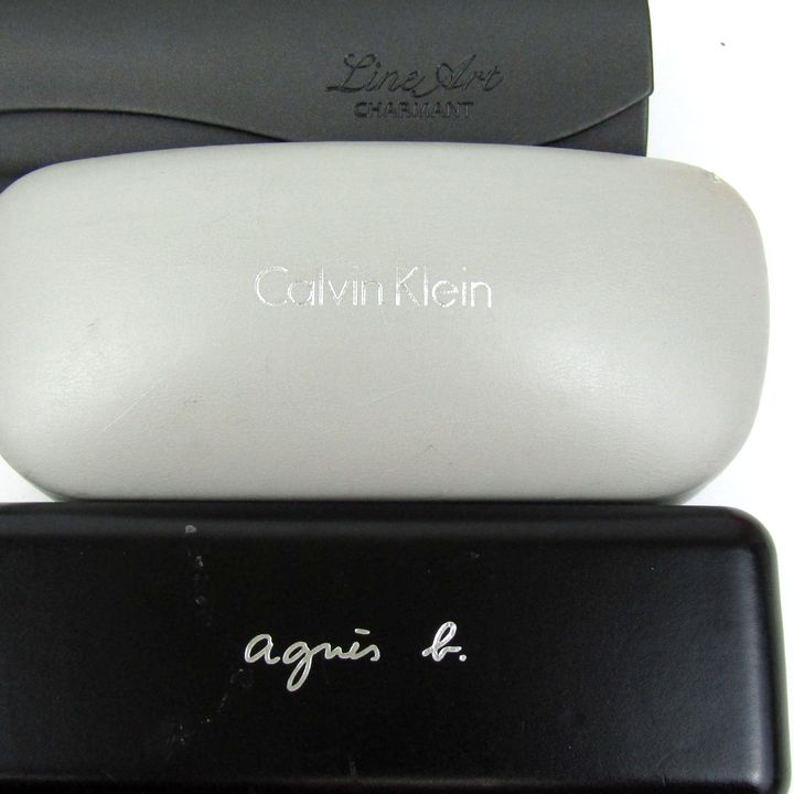 カルバンクライン/アニエスベー他 メガネケース 7点セット サングラス ブランド まとめて 大量 レディース Calvin klein etc.  【中古】｜Calvin klein etc.｜店舗買取｜ファッション雑貨＞その他ファッション雑貨｜USEDのアパレル通販サイト -  SMASELL（スマセル）