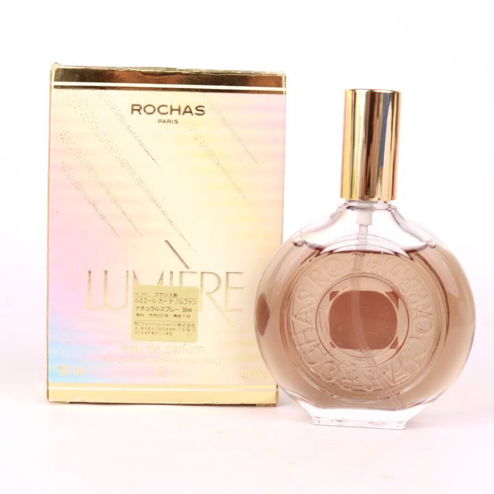 ロシャス 香水 ルミエール オーデパルファン EDP 残半量以上 フレグランス レディース 30mlサイズ Rochas  【中古】｜Rochas｜店舗買取｜フレグランス＞香水｜USEDのアパレル通販サイト - SMASELL（スマセル）