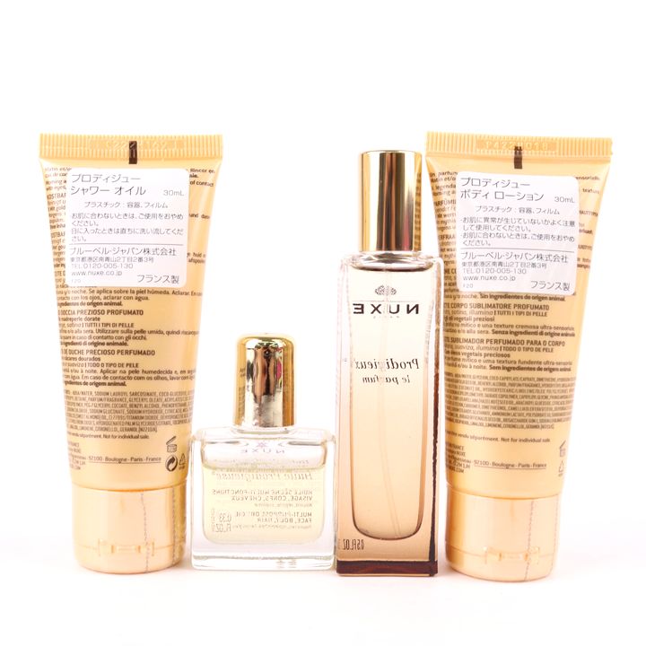 ニュクス プロディジュー トラベルキット オイル オードパルファム他 4