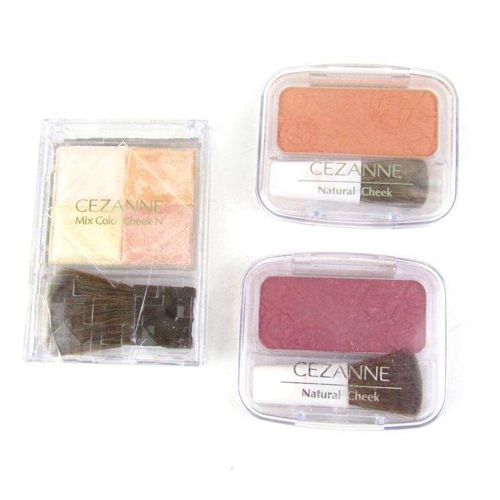 セザンヌ アイシャドウ チーク 6点セット 付属品無 コスメ まとめて