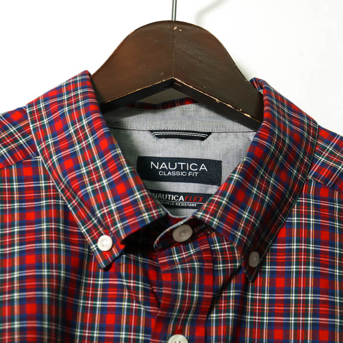 ノーティカ 長袖シャツ トップス クラシックフィット チェックシャツ