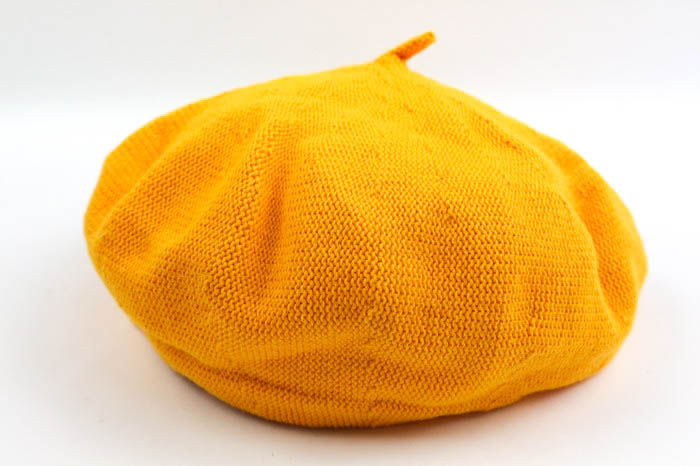 SUNSEA BIG BERET サンシー ビッグベレー帽 ベージュ