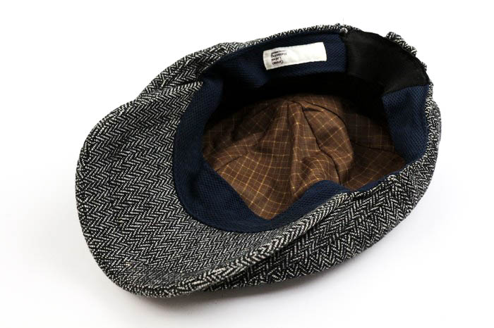 大人気】バーバリーブラックレーベルハンチング帽 グレーホース