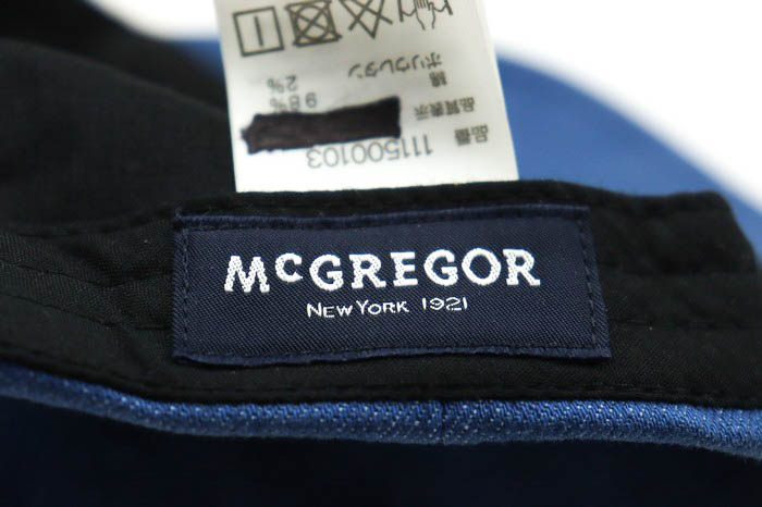 マックレガー キャップ デニム 帽子 ロゴ ブランド メンズ ネイビー McGregor 【中古】｜McGregor｜店舗買取｜帽子＞キャップ｜USEDのアパレル通販サイト  - SMASELL（スマセル）