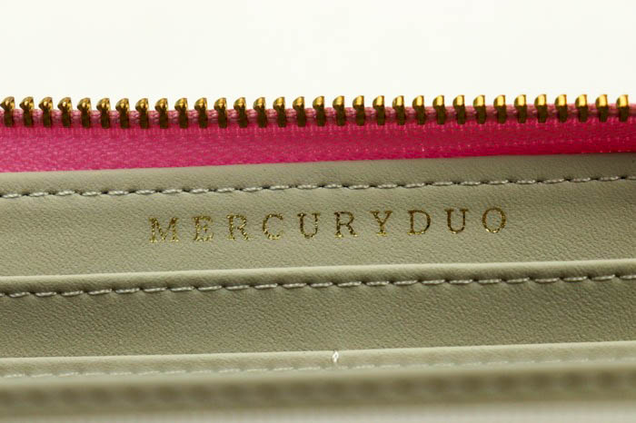 MERCURYDUO マーキュリーデュオ 長財布 ラウンドファスナー