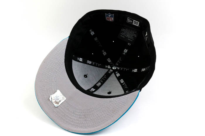 ニューエラ キャップ カロライナ・パンサーズ 59FIFTY NFL 帽子 ブランド メンズ 7.375サイズ ブラック×ブルー NEW ERA  【中古】｜NEW ERA｜店舗買取｜帽子＞キャップ｜USEDのアパレル通販サイト - SMASELL（スマセル）