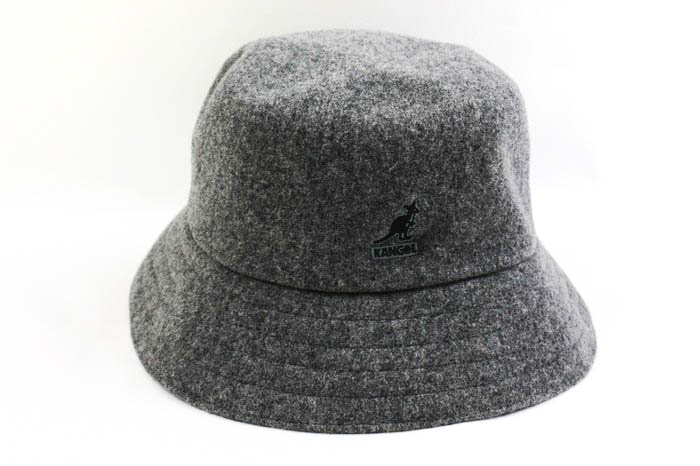 カンゴール バケットハット ウール混 帽子 ブランド メンズ レディース グレー KANGOL 【中古】｜KANGOL｜店舗買取｜帽子＞ハット｜USEDのアパレル通販サイト  - SMASELL（スマセル）