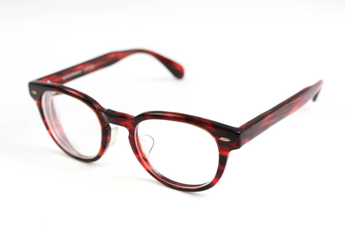 オリバーピープルズ メガネ Sheldrake-J レンズ度有 フレーム ブランド 眼鏡 メンズ 47□22-140サイズ レッド OLIVER  PEOPLES 【中古】｜OLIVER PEOPLES｜店舗買取｜ファッション雑貨＞メガネ｜USEDのアパレル通販サイト - SMASELL（スマセル）