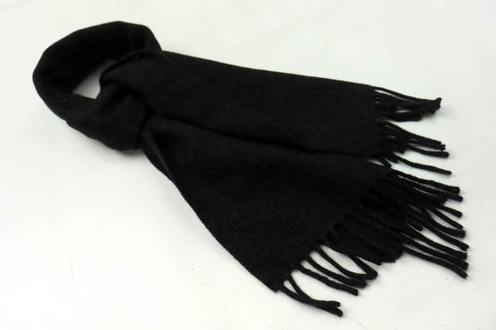 ピエールカルダン マフラー カシミヤ 無地 刺繍 ブランド 小物 メンズ  