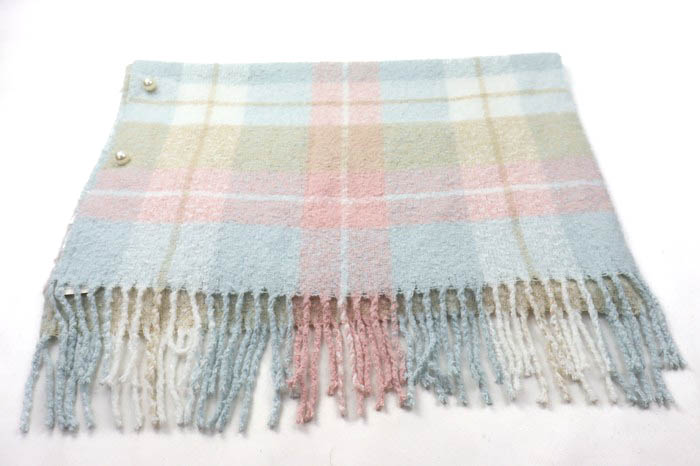 LIZ LISA ポンポンリボンニットファーポンチョ ピンク リズリサ lizlisa ポンポンリボンニットファーポンチョ ピンク 2024