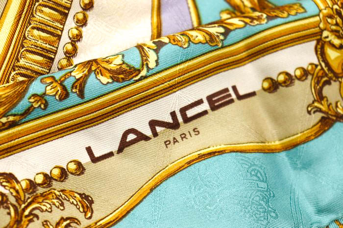 ランセル スカーフ シルク ブランド レディース ブルー LANCEL  【中古】｜LANCEL｜店舗買取｜ファッション雑貨＞マフラー｜USEDのアパレル通販サイト - SMASELL（スマセル）