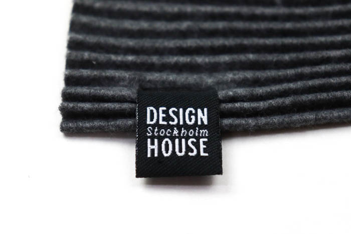 デザインハウスストックホルム プリース ショートマフラー ブラック