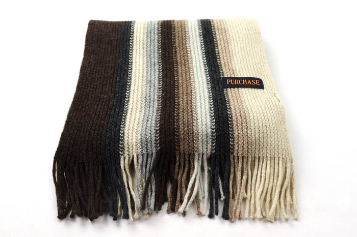 エルメネジルドゼニア マフラー シルク混 カシミヤ混 イタリア製