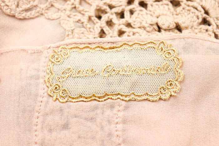 GRACE CONTINENTAL / グレースコンチネンタル ウール刺繍ストール 