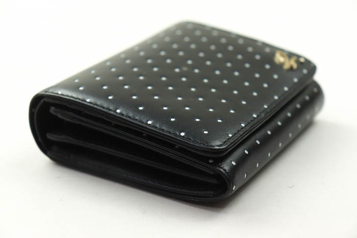 アニエスベー 二つ折り財布 ドット柄 小銭入れあり ウォレット アニエスベー 二つ折り財布 ドット柄 小銭入れあり ウォレット