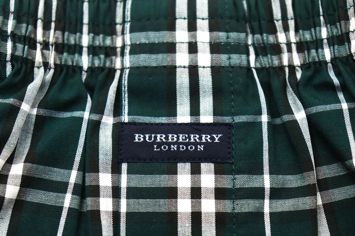 バーバリー トランクス 未使用 チェック柄 綿100％ 下着 アンダーウエア ブランド メンズ Lサイズ グリーン BURBERRY  【中古】｜BURBERRY｜店舗買取｜財布/小物＞その他小物｜USEDのアパレル通販サイト - SMASELL（スマセル）