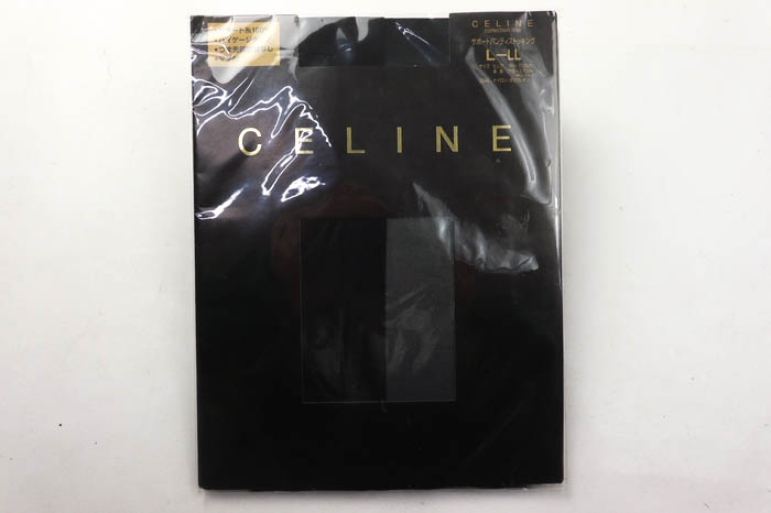 新品 未使用 セリーヌ ストッキング タイツ 黒色 6足セット M〜L、L〜LL セリーヌ ストッキング/タイツ 6点セット 未使用 ブランド