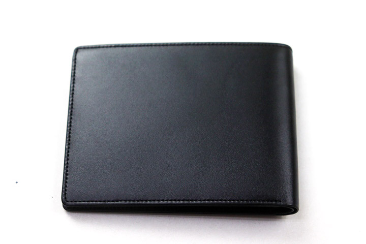 未使用✨付属品完備 MONTBLANC モンブラン 二つ折り 財布 レザー 黒 モンブラン 二つ折り財布 未使用 レザー イタリア製 小銭入れ