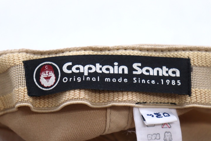 キャプテンサンタ キャップ ロゴ コットン混 帽子 ヴィンテージ