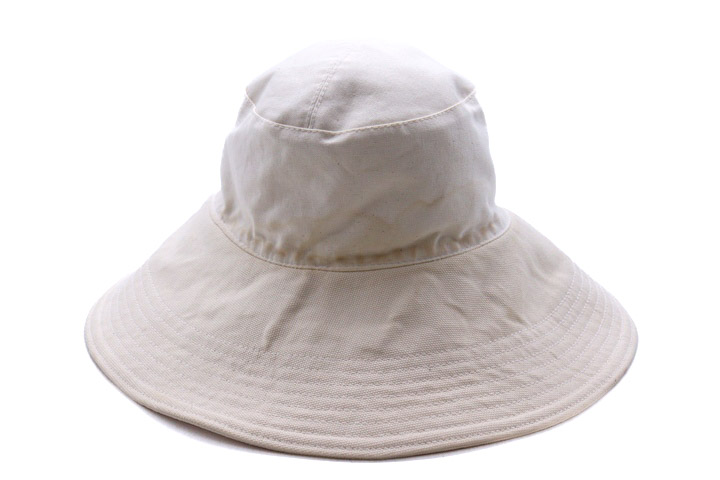 ヘレンカミンスキー つば広 りぼん コットンハット 帽子 黒 ヘレンカミンスキー つば広 りぼん コットンハット 帽子 黒