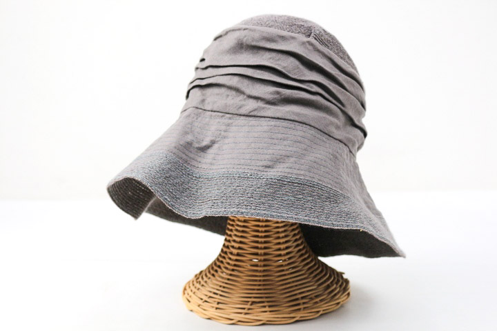 グレヴィGREVI 麦わら帽子　麻　イタリア製 グレヴィGREVI 麦わら帽子 麻 イタリア製 GREVI(グレヴィ）帽子の通販