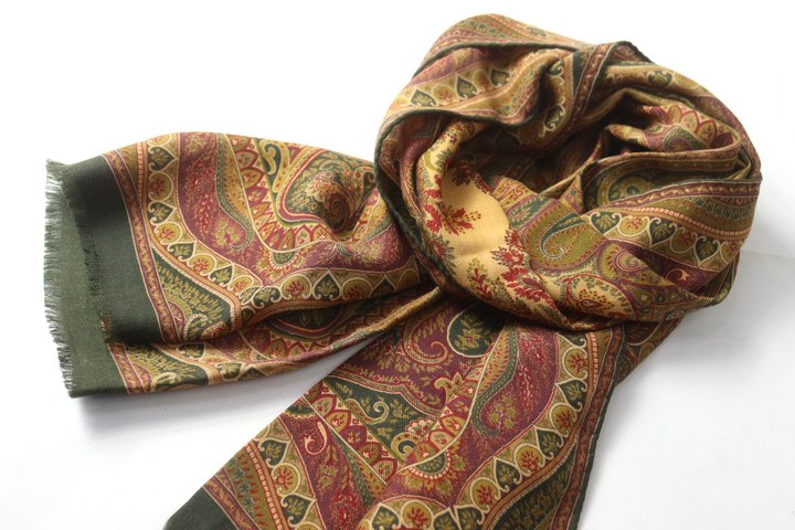 美品✨ETRO エトロ シルク 大判ストール スカーフ ペイズリー イタリア