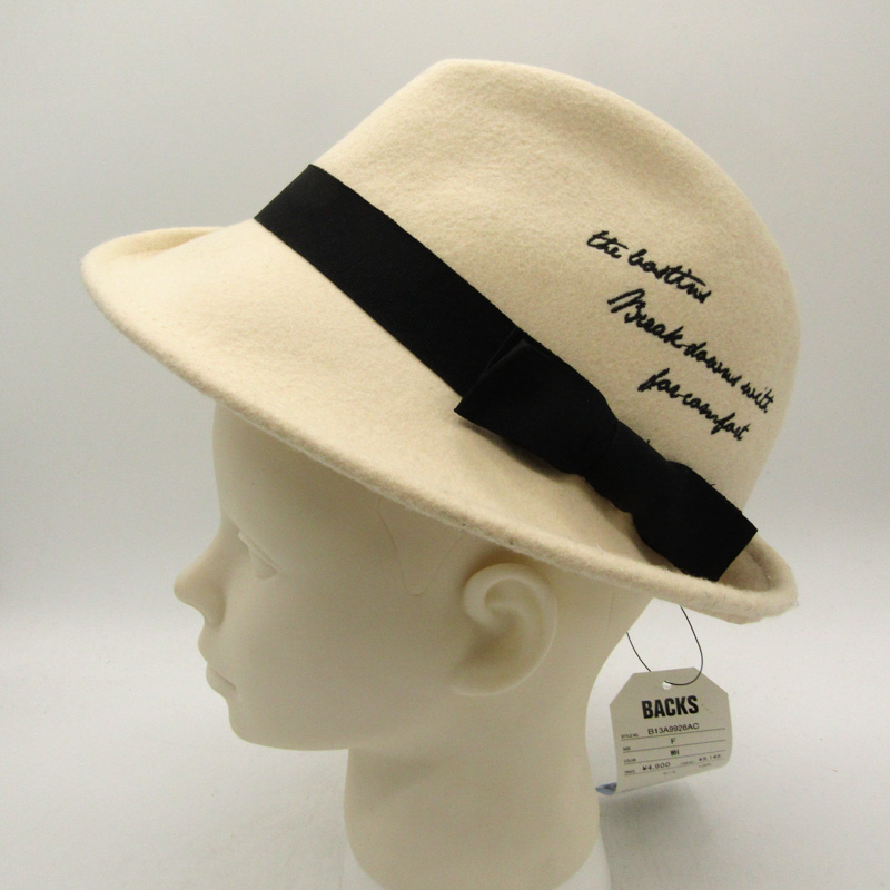 【未使用タグ付き】45R 北海道本裏毛のセイルハット　サイズ1 コットン100% ✨未使用タグ付き✨45R 北海道本裏毛のセイルハット サイズ1 コットン