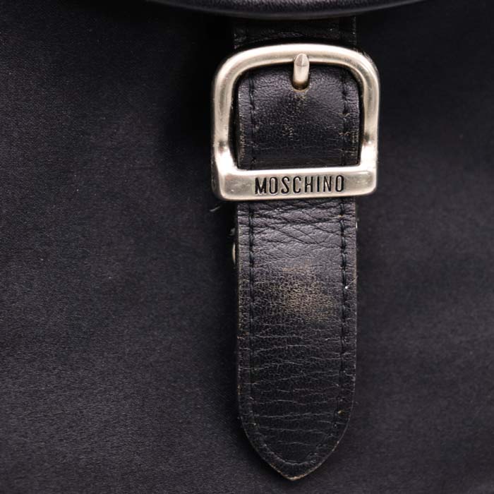 モスキーノ リュックサック デイパック ロゴ シンプル ブランド 鞄 黒 ...