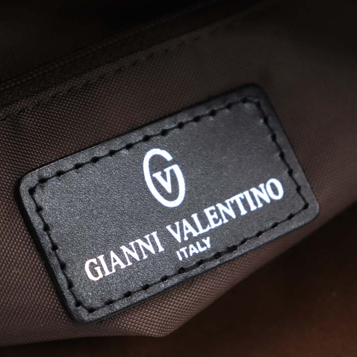 ジャンニ・ヴァレンティノ トートバッグ ハンドバッグ ロゴ ブランド 鞄 カバン レディース ブラウン GIANNI VALENTINO