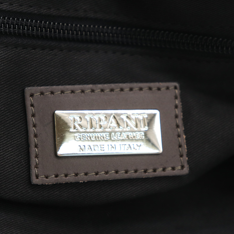 リパーニ ハンドバッグ 2way 本革 メッシュレザー イタリア製 ブランド