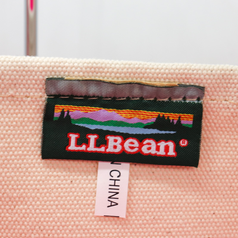 エルエルビーン　ピンク花柄キャンバストートバッグ LL Beanトートバッグ エルエルビーン ピンク｜Yahoo!フリマ（旧