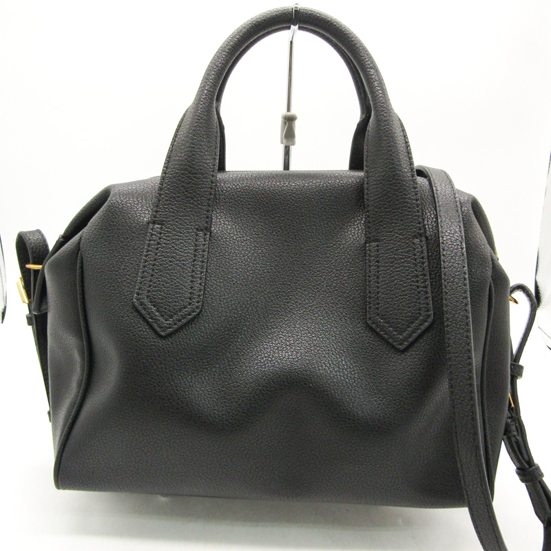 【極美品】CHARLES&KEITH ハンドバッグ 2way フォーマル 黒 ce2084-002.jpg