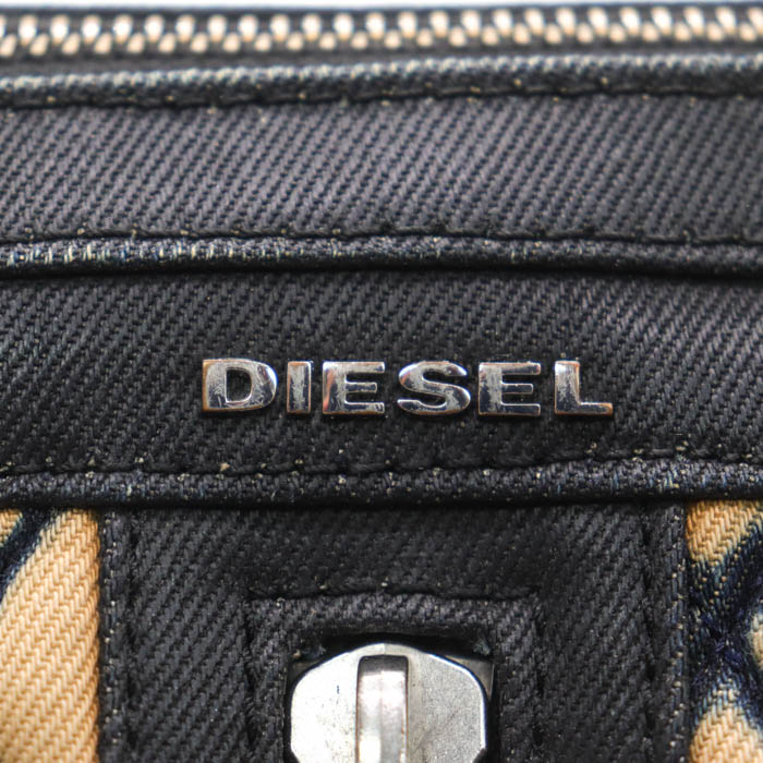 極美品✨ DIESEL レザー キルティング ミニボストンバッグ ディーゼル ショルダーバッグ ミニボストン 2way キルティング