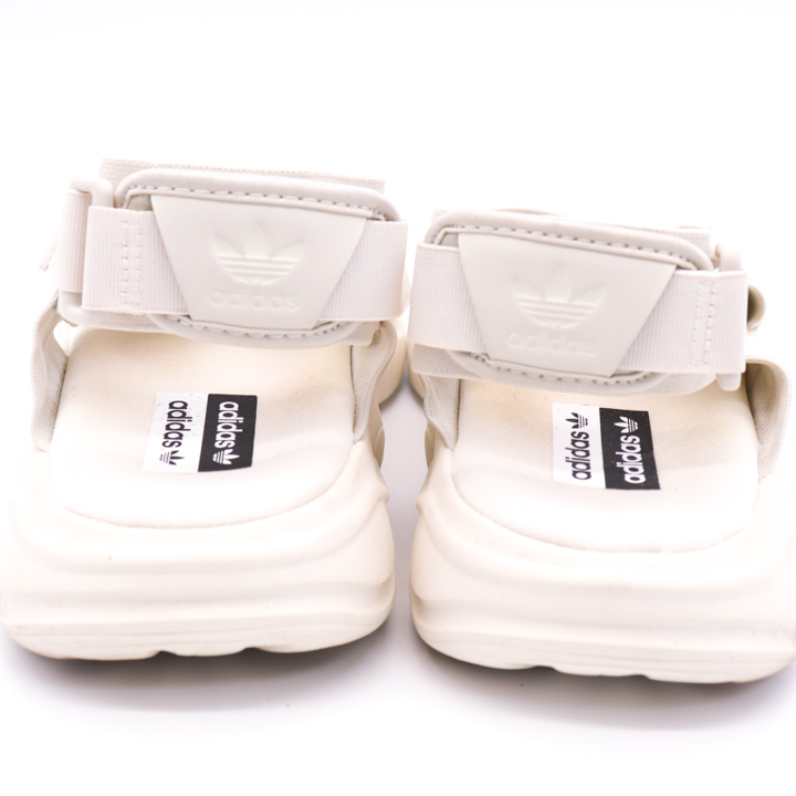 アディダス スポーツサンダル スポサン クロスオーバー ベルクロ シューズ 靴 レディース 23.5サイズ ホワイト adidas 【中古】