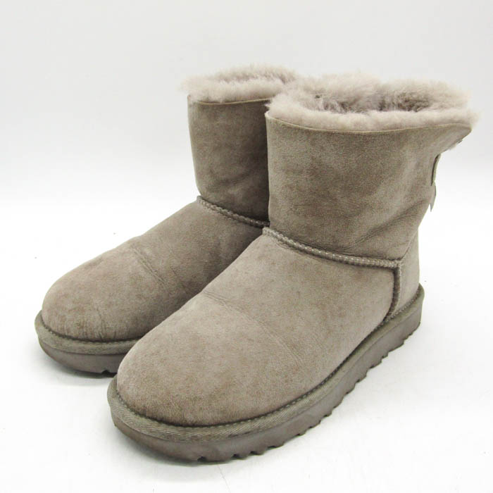 UGG グレー スエード ムートンブーツ