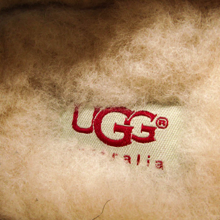 アグ モカシン スリッポン ブランド シューズ 靴 赤 レディース