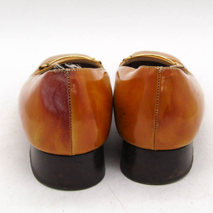 GUCCI ベージュ サンダル ヒール 36 1/2C