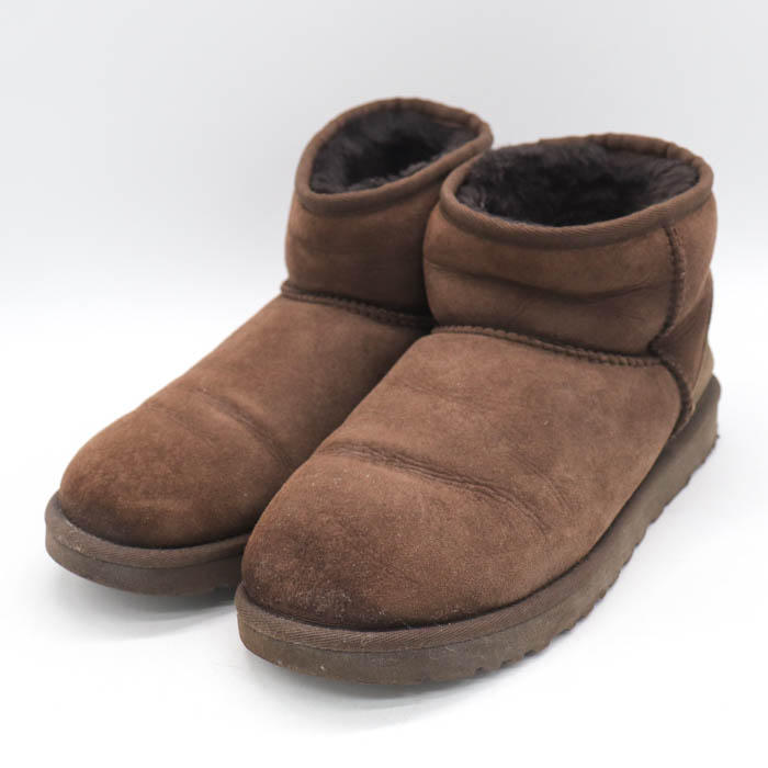 UGG ムートンブーツ ブラウン w7 24.5 UGG ムートンブーツ ブラウン w7 24.5