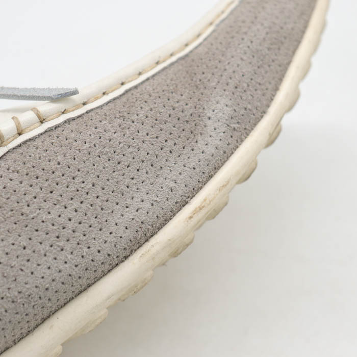 ランバンオンブルー モカシン スリッポン ブランド シューズ 靴 白  