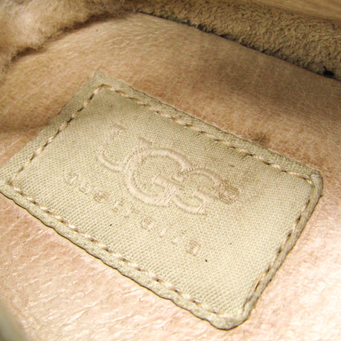 正規品　新品未使用　UGG モカシン　ベージュ　※箱無し アグ モカシン ブランド シューズ 靴 レディース 24サイズ