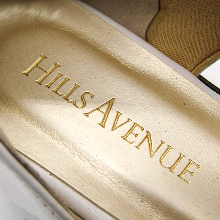 ヒルズアベニュー サンダル 厚底 ブランド 靴 日本製 白