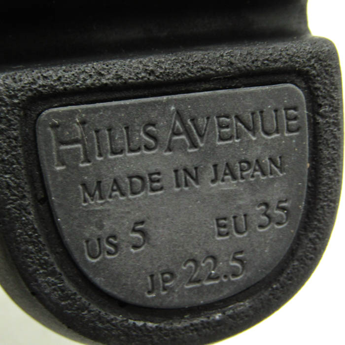 ヒルズアベニュー サンダル 厚底 ブランド 靴 日本製 白