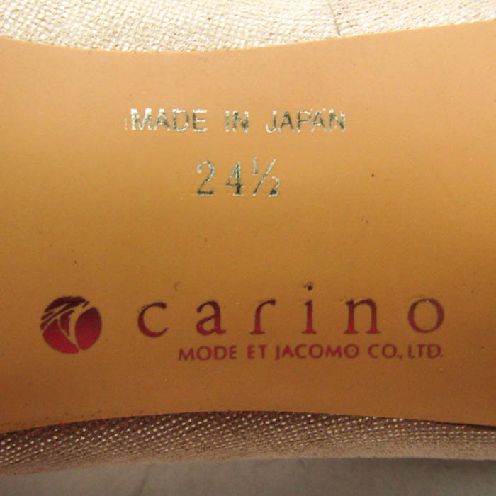 カリノ パンプス 未使用 ブランド シューズ 靴 日本製 レディース 24.5  