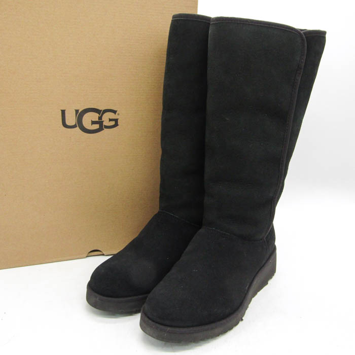 【スーパーセール】 UGG 新品 アグ ブーツ ムートン ロング トール クラシック ブーツ・ブーティ