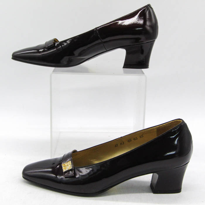 イヴ・サンローラン ローファーパンプス ブランド シューズ 靴