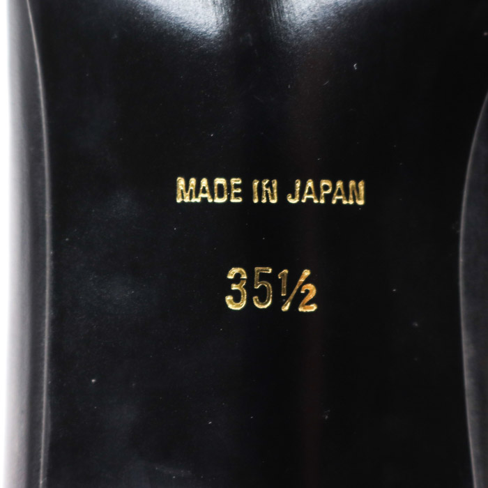 適当な価格 ニナリッチ パンプス 良品 フラワーモチーフ ローヒール 日本製 靴